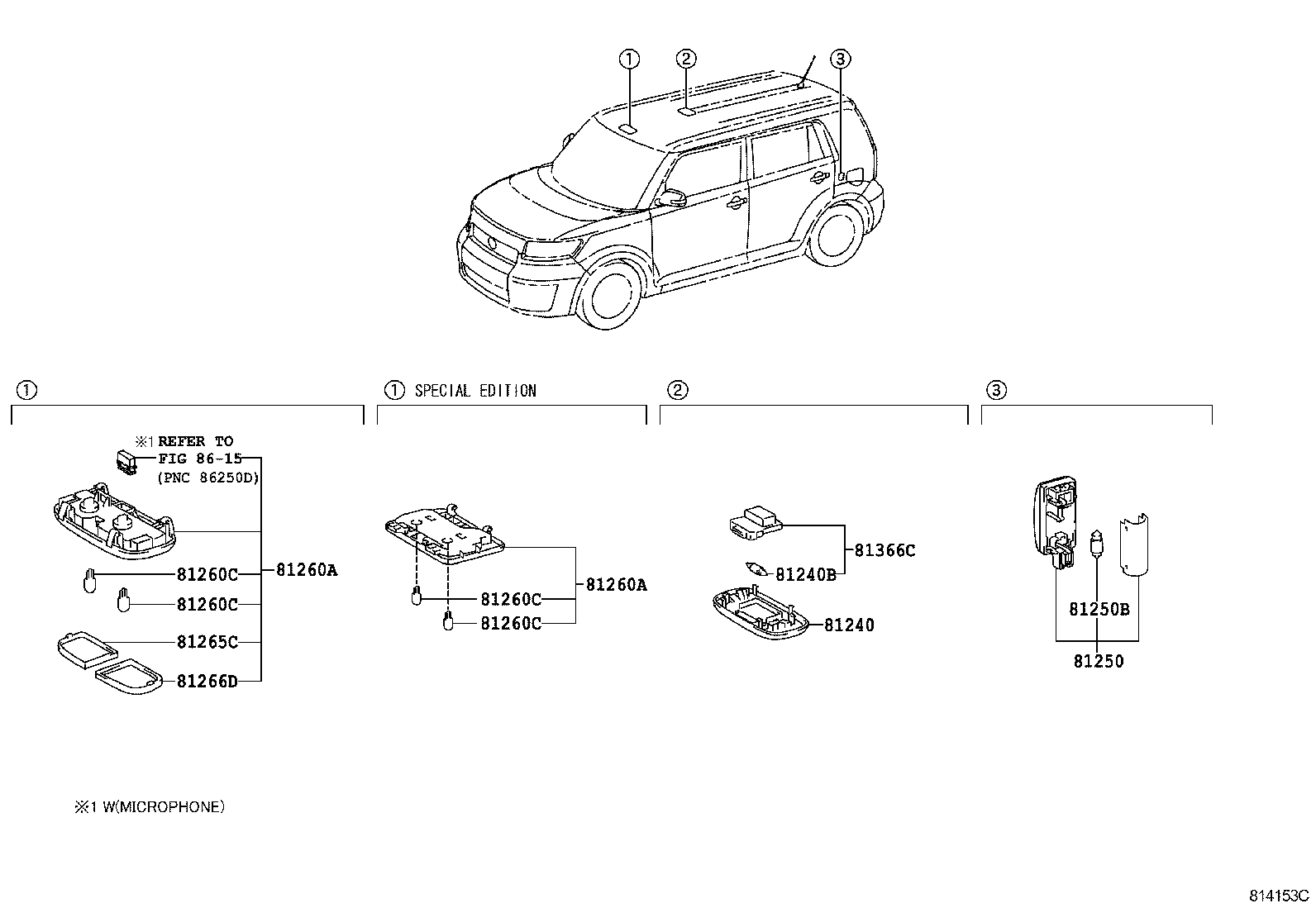  SCION XB |  INTERIOR LAMP