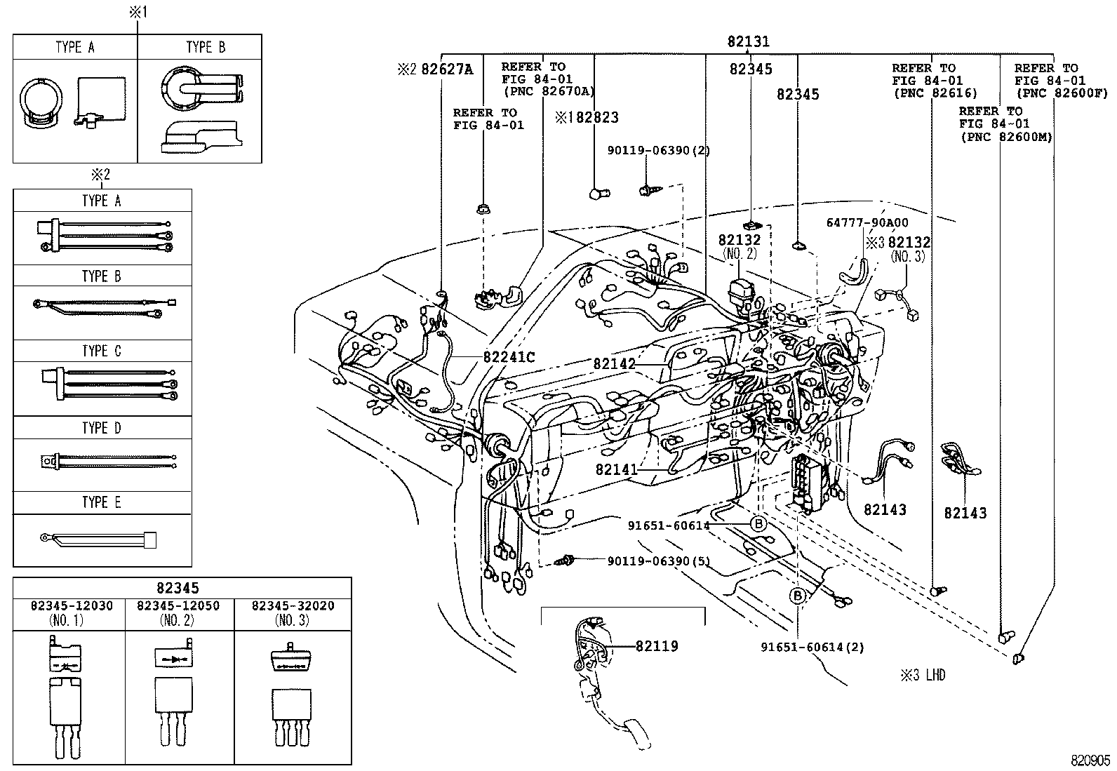  LAND CRUISER 70 |  WIRING CLAMP