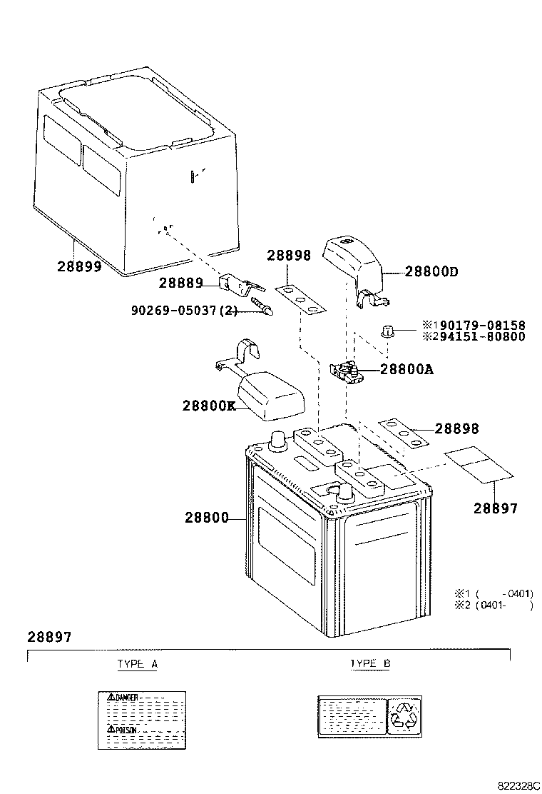  LS430 |  BATTERY BATTERY CABLE