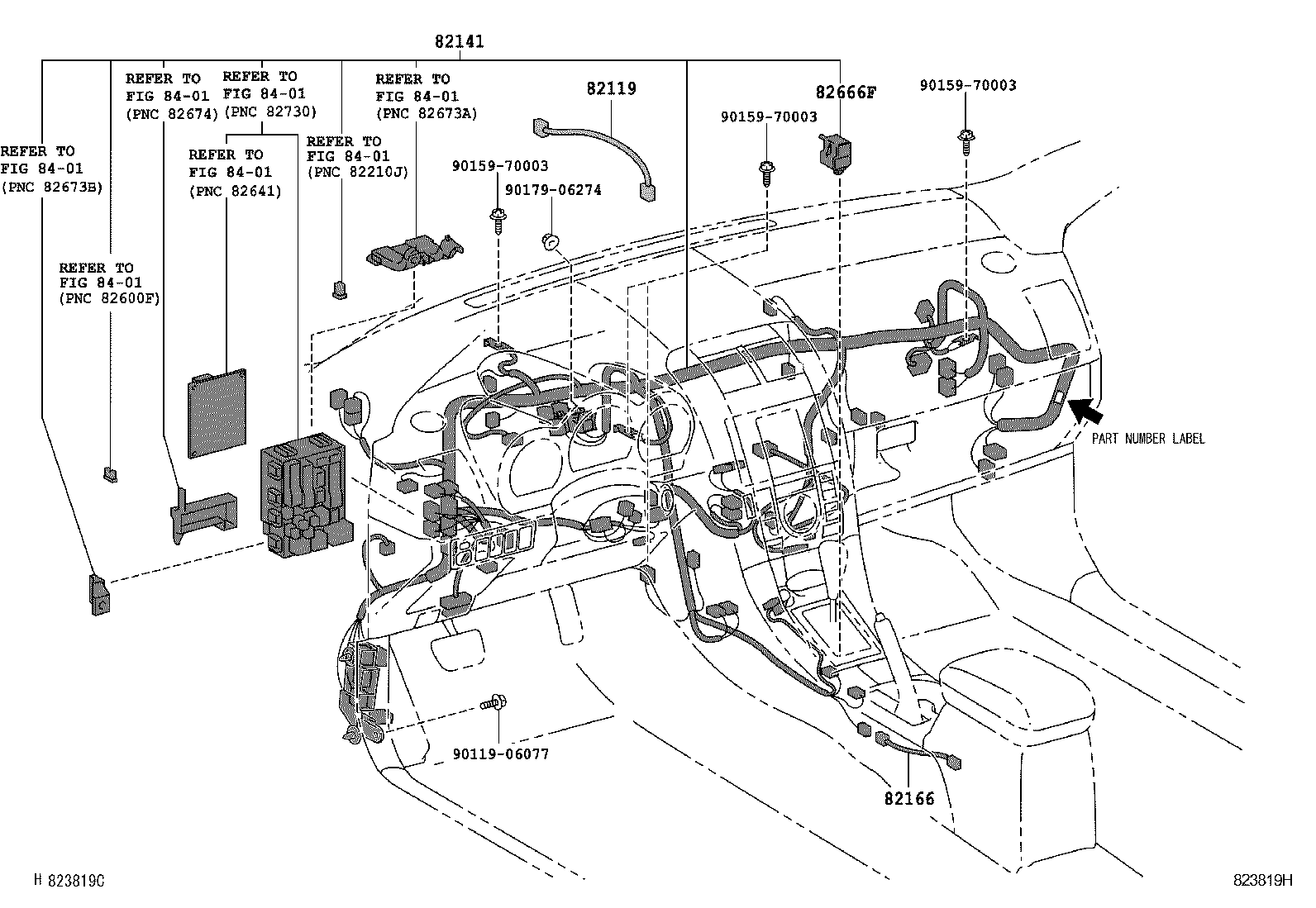  SCION TC |  WIRING CLAMP