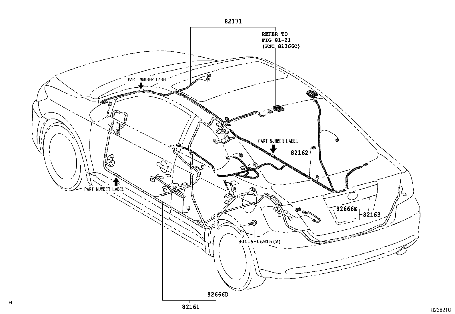  SCION TC |  WIRING CLAMP