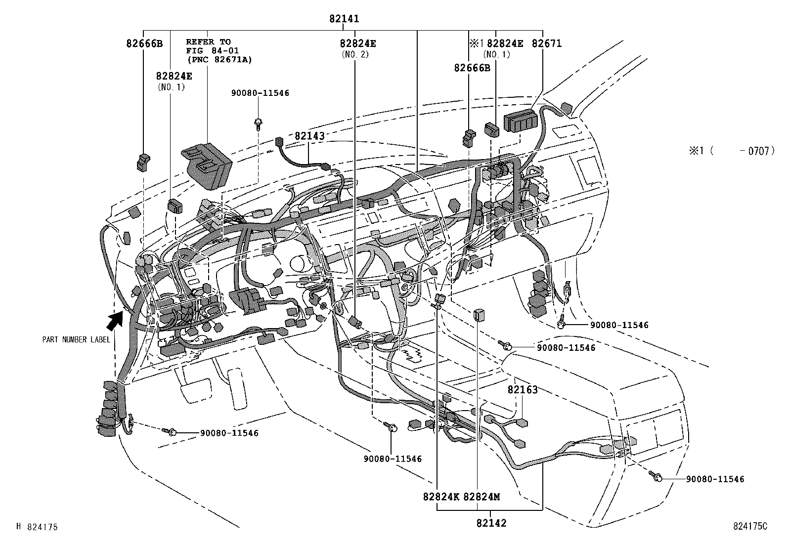  AVALON |  WIRING CLAMP