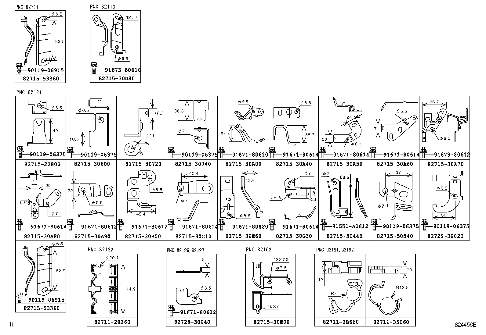  IS250 350 |  WIRING CLAMP