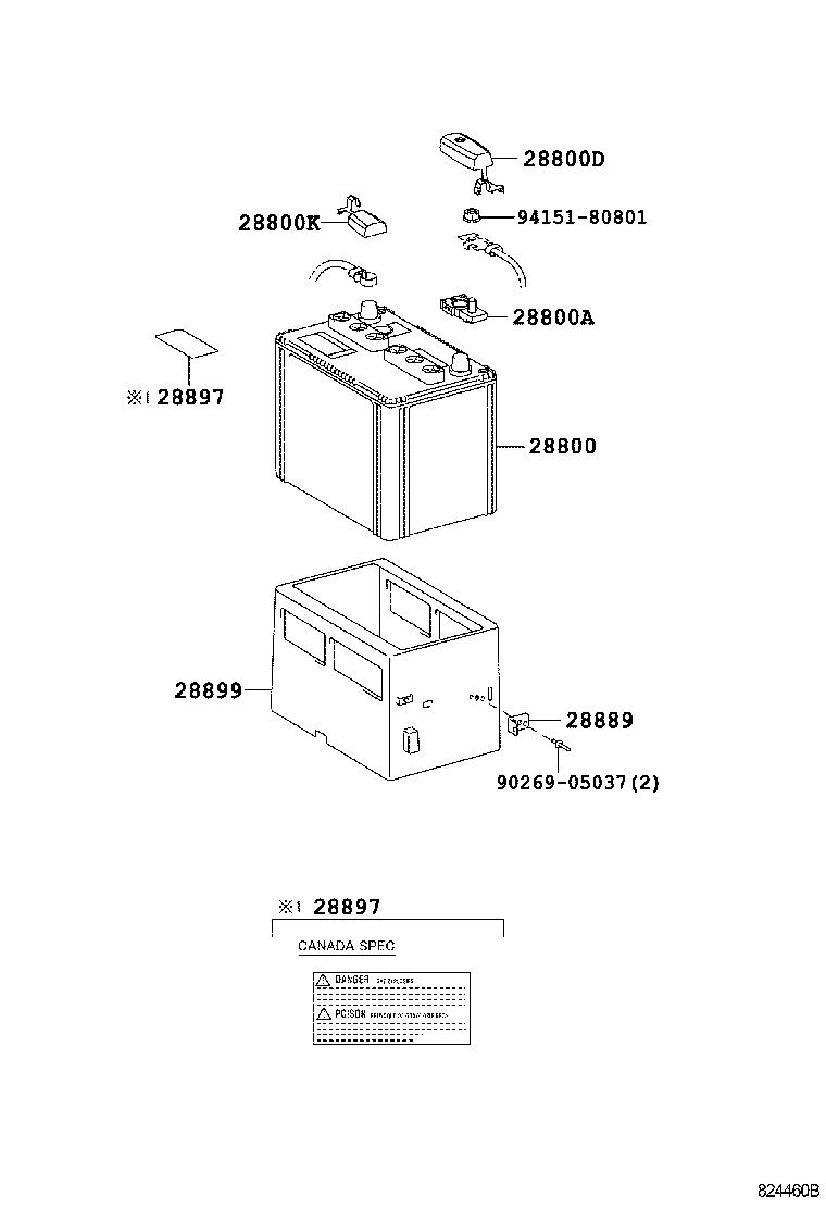  IS250 350 |  BATTERY BATTERY CABLE