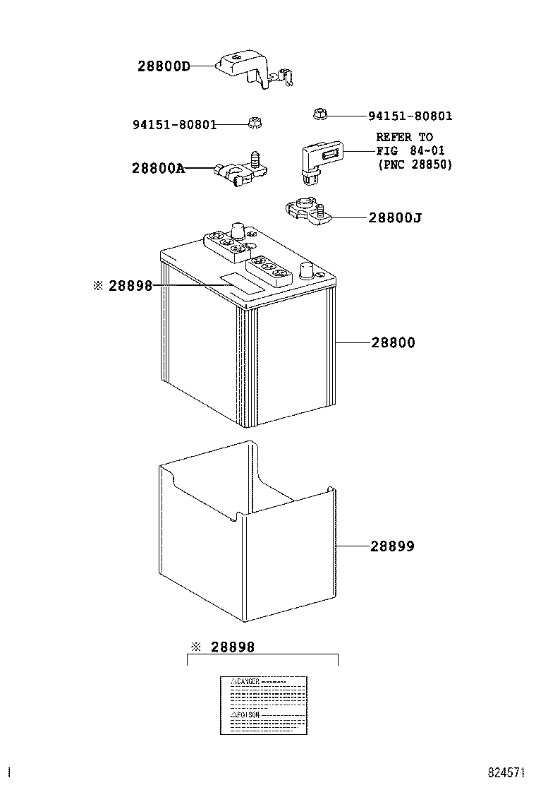  RAV4 JPP |  BATTERY BATTERY CABLE