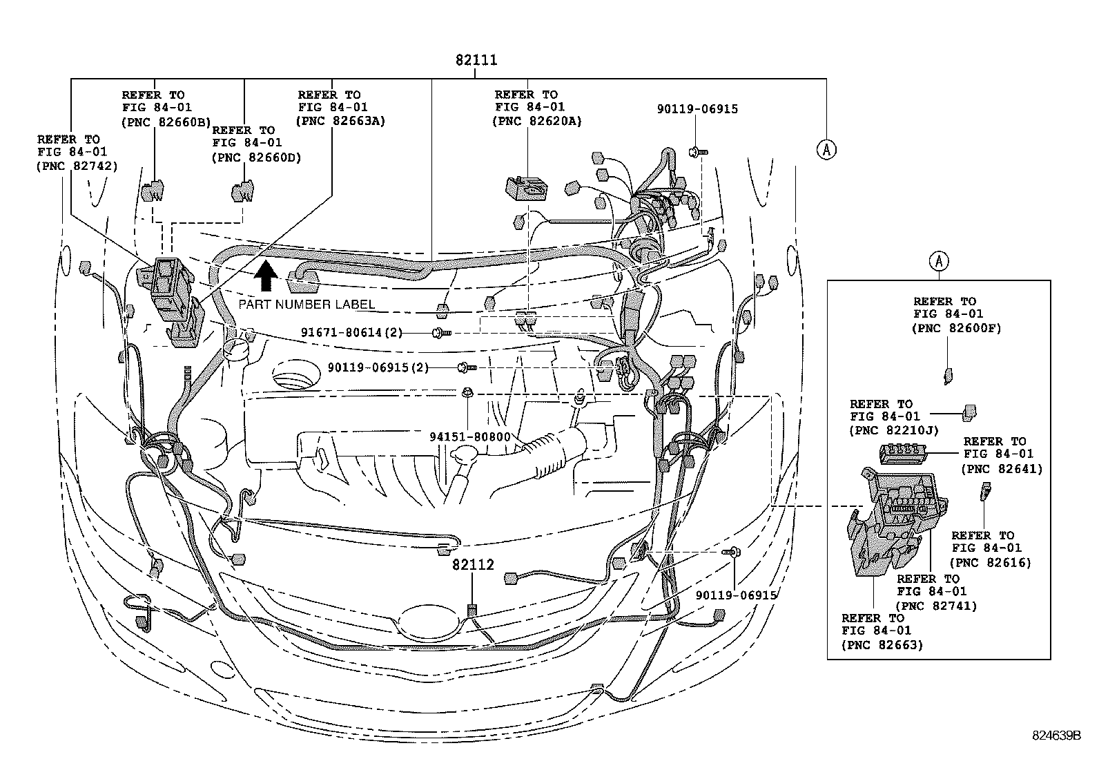  YARIS |  WIRING CLAMP