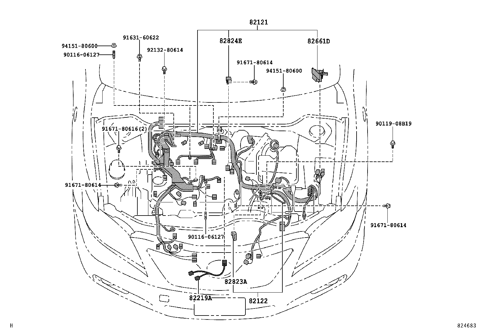  CAMRY JPP |  WIRING CLAMP