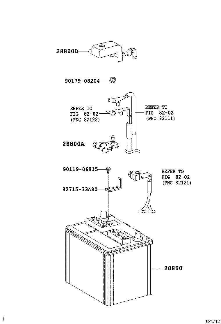  CAMRY JPP |  BATTERY BATTERY CABLE