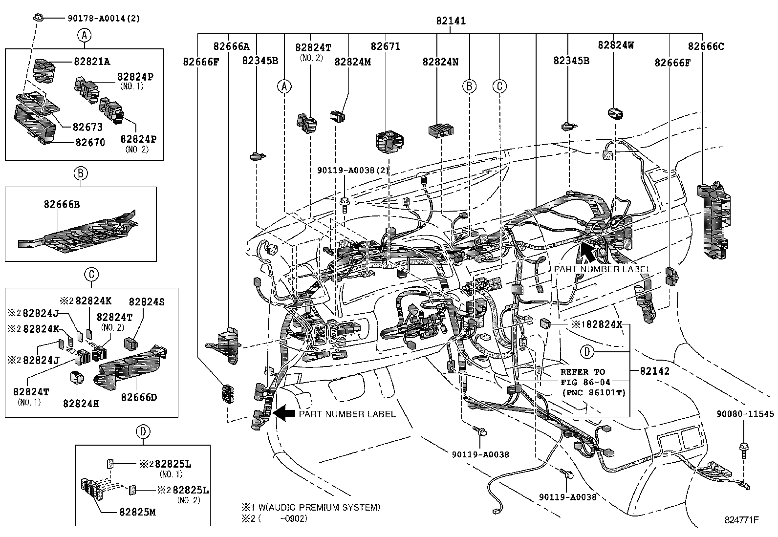  CAMRY NAP |  WIRING CLAMP