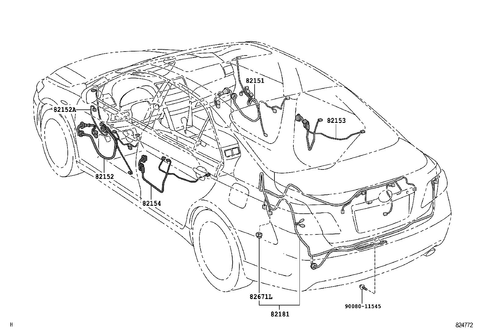  CAMRY NAP |  WIRING CLAMP
