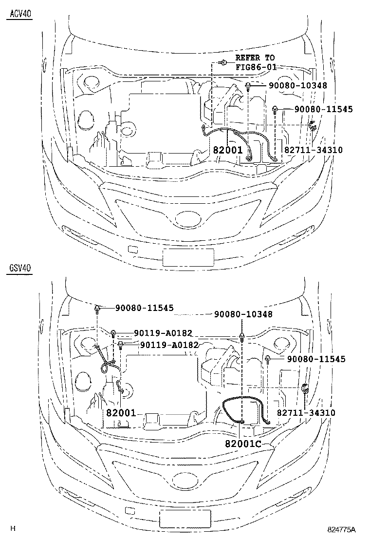 CAMRY NAP |  WIRING CLAMP
