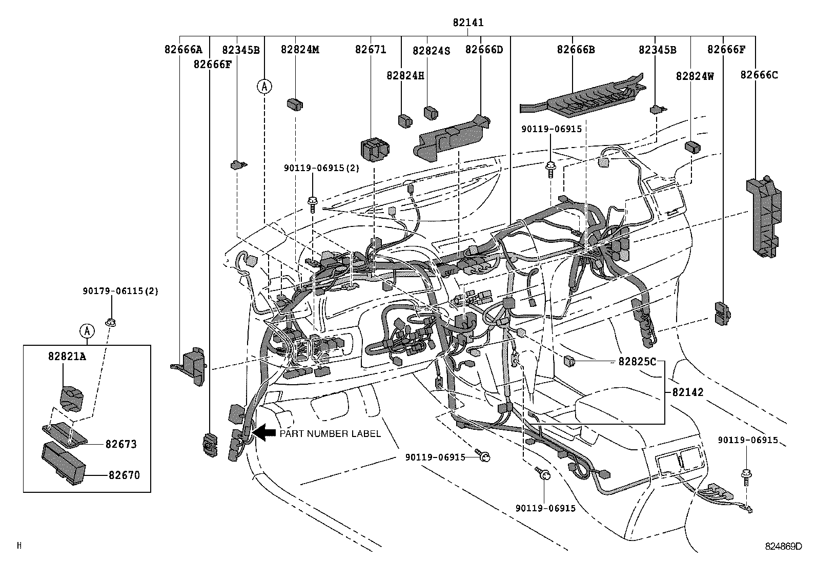  CAMRY HV JPP |  WIRING CLAMP
