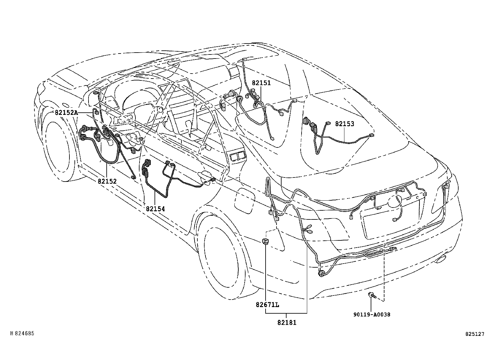  CAMRY HV NAP |  WIRING CLAMP