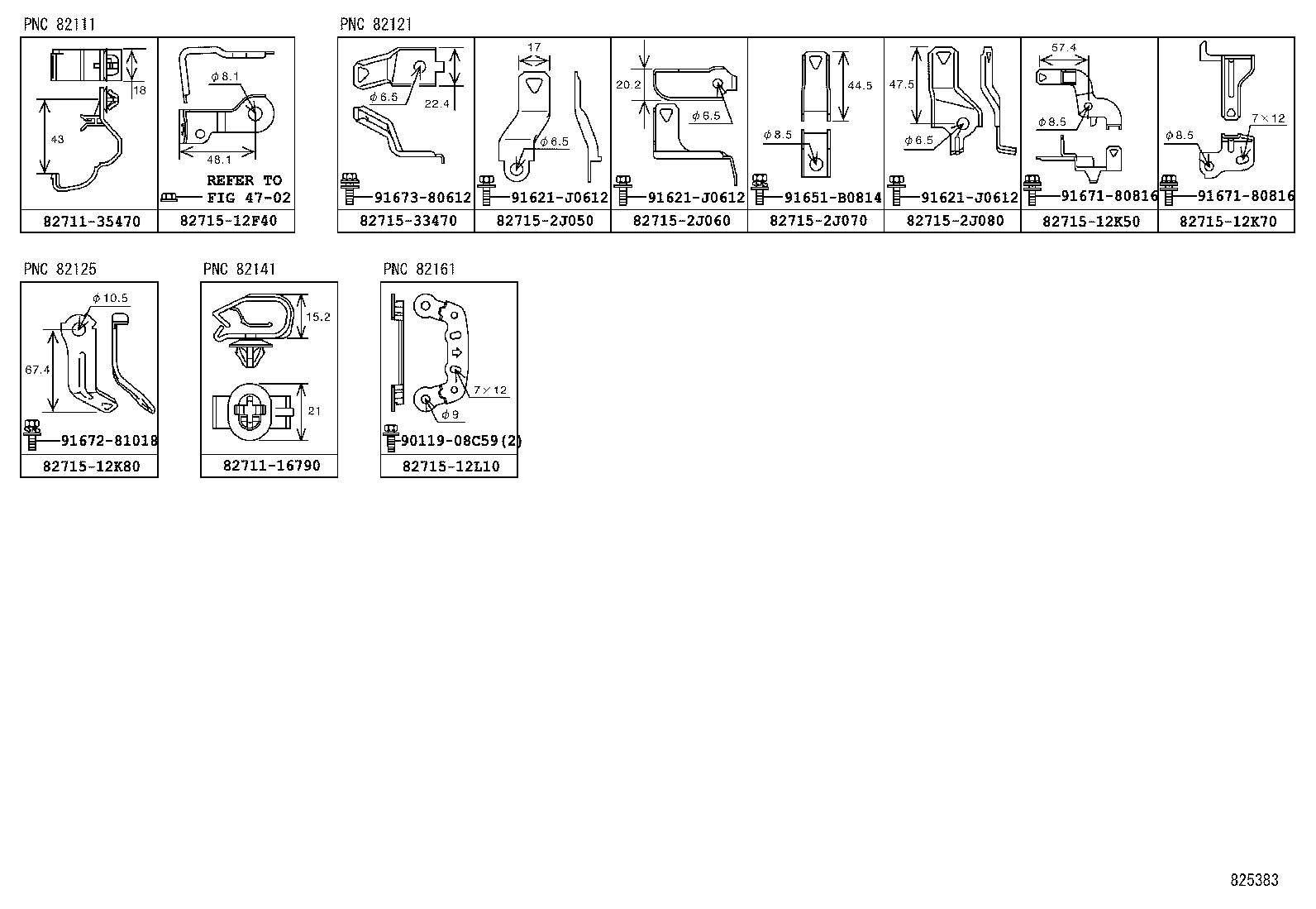  SCION XB |  WIRING CLAMP