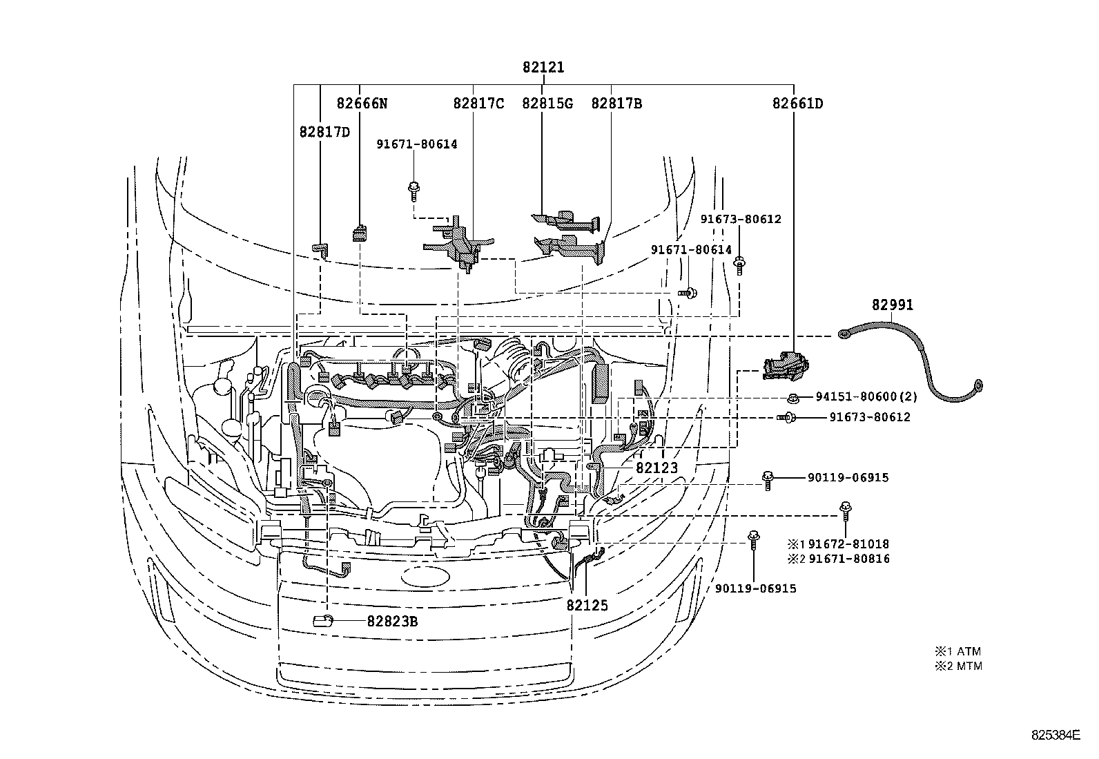  SCION XB |  WIRING CLAMP