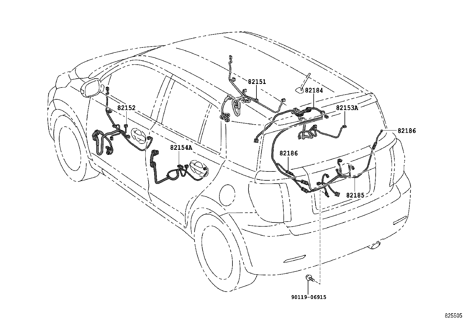  SCION XD |  WIRING CLAMP