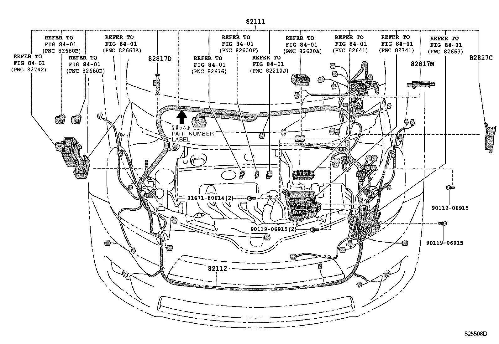  SCION XD |  WIRING CLAMP