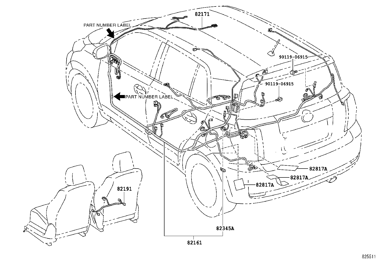  SCION XD |  WIRING CLAMP