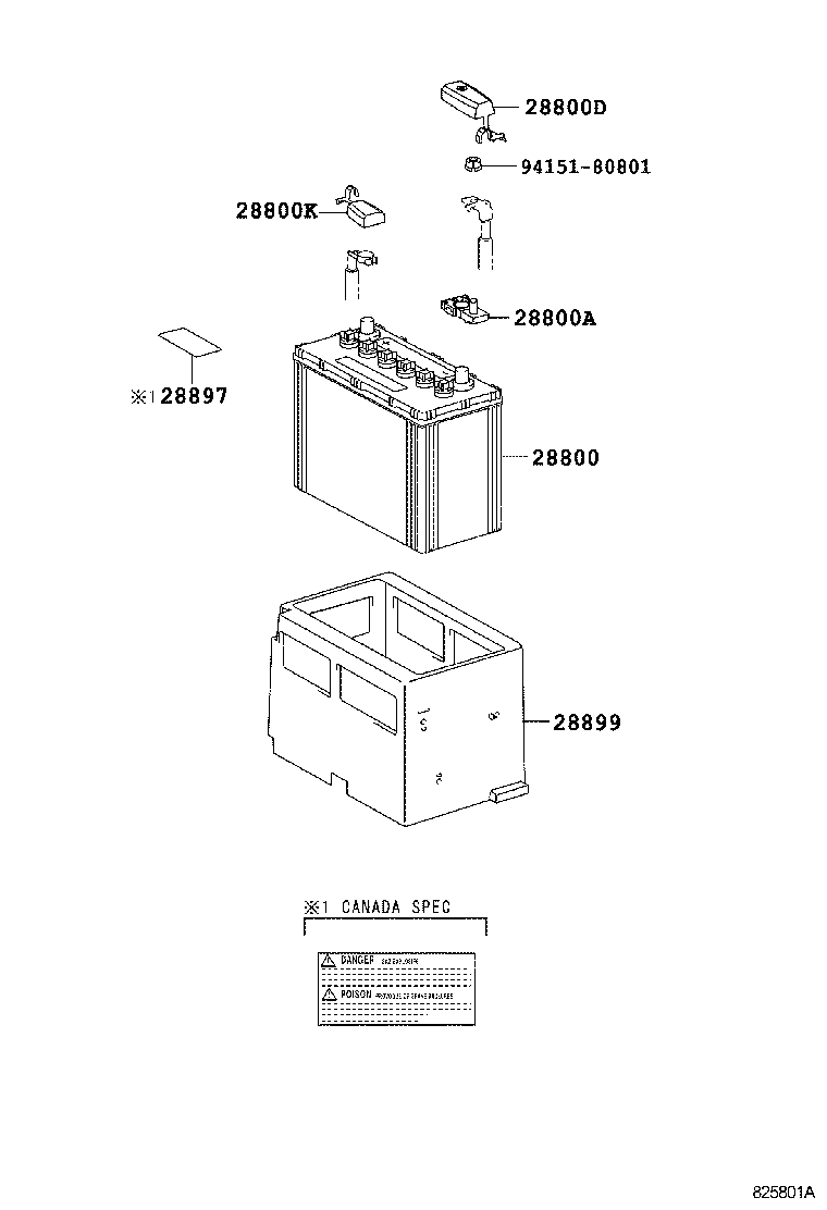  IS F |  BATTERY BATTERY CABLE