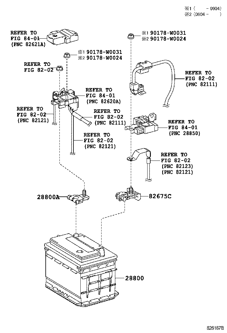  YARIS FRP |  BATTERY BATTERY CABLE