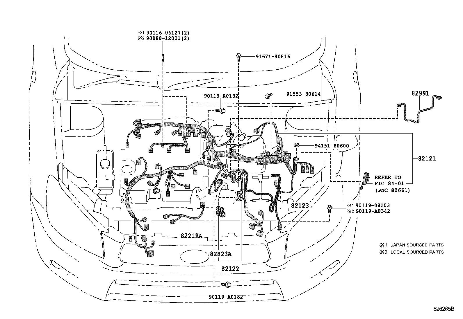  RAV4 NAP |  WIRING CLAMP