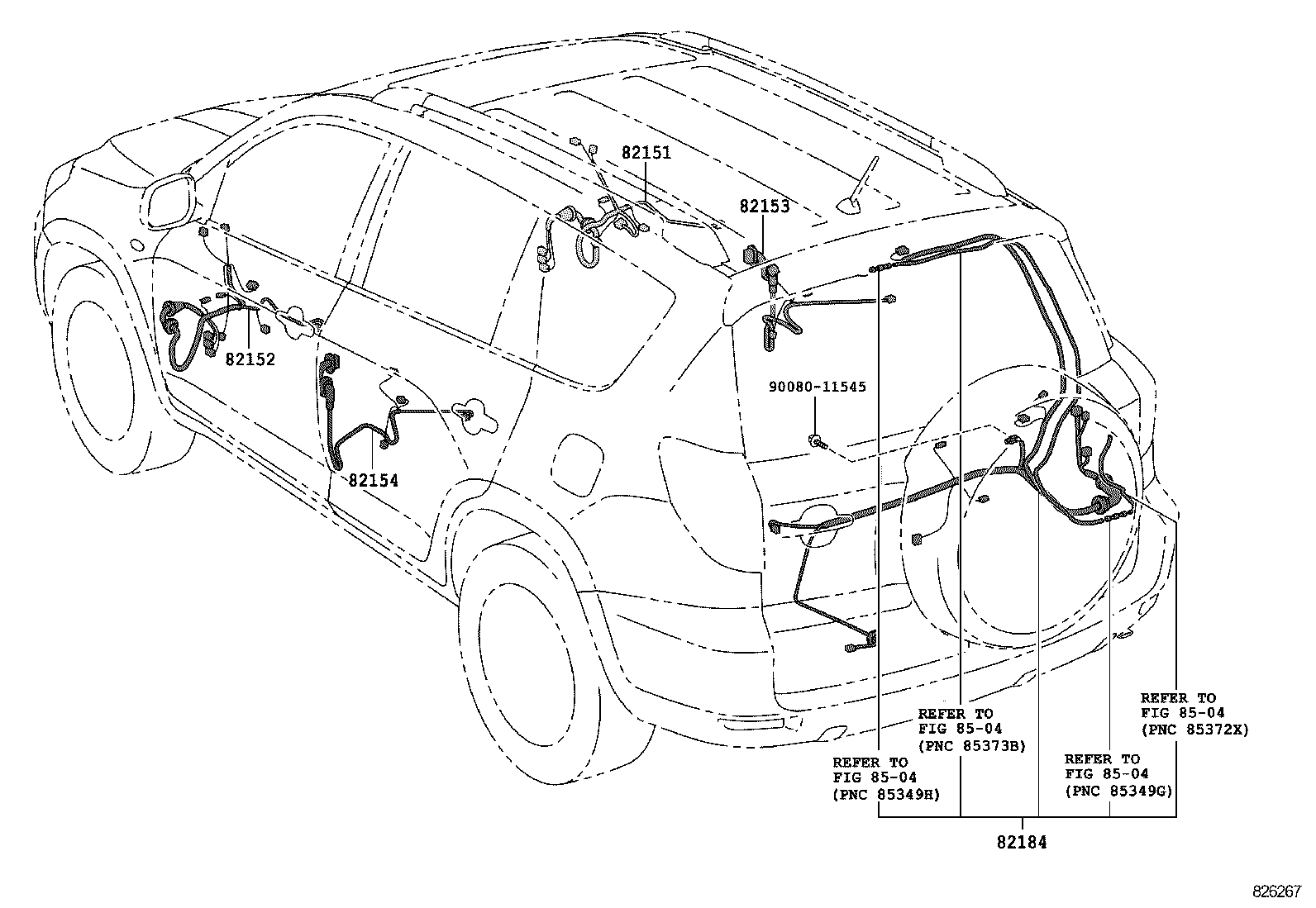  RAV4 NAP |  WIRING CLAMP