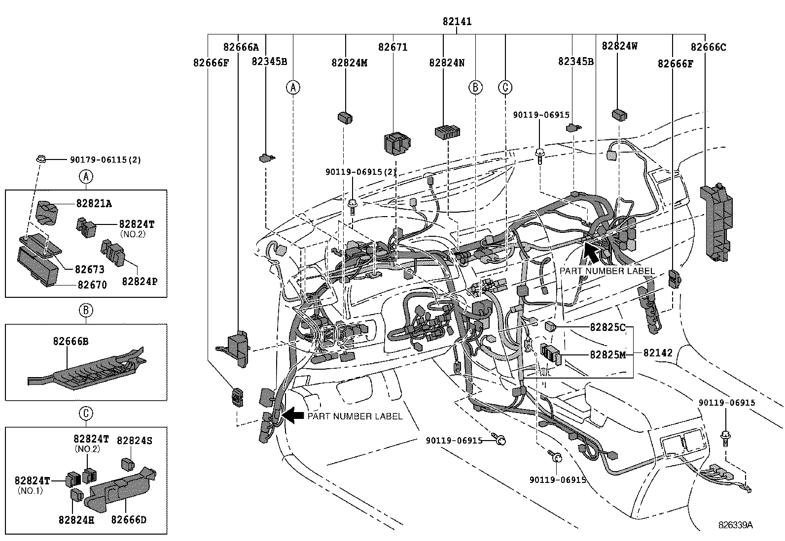  CAMRY HV JPP |  WIRING CLAMP