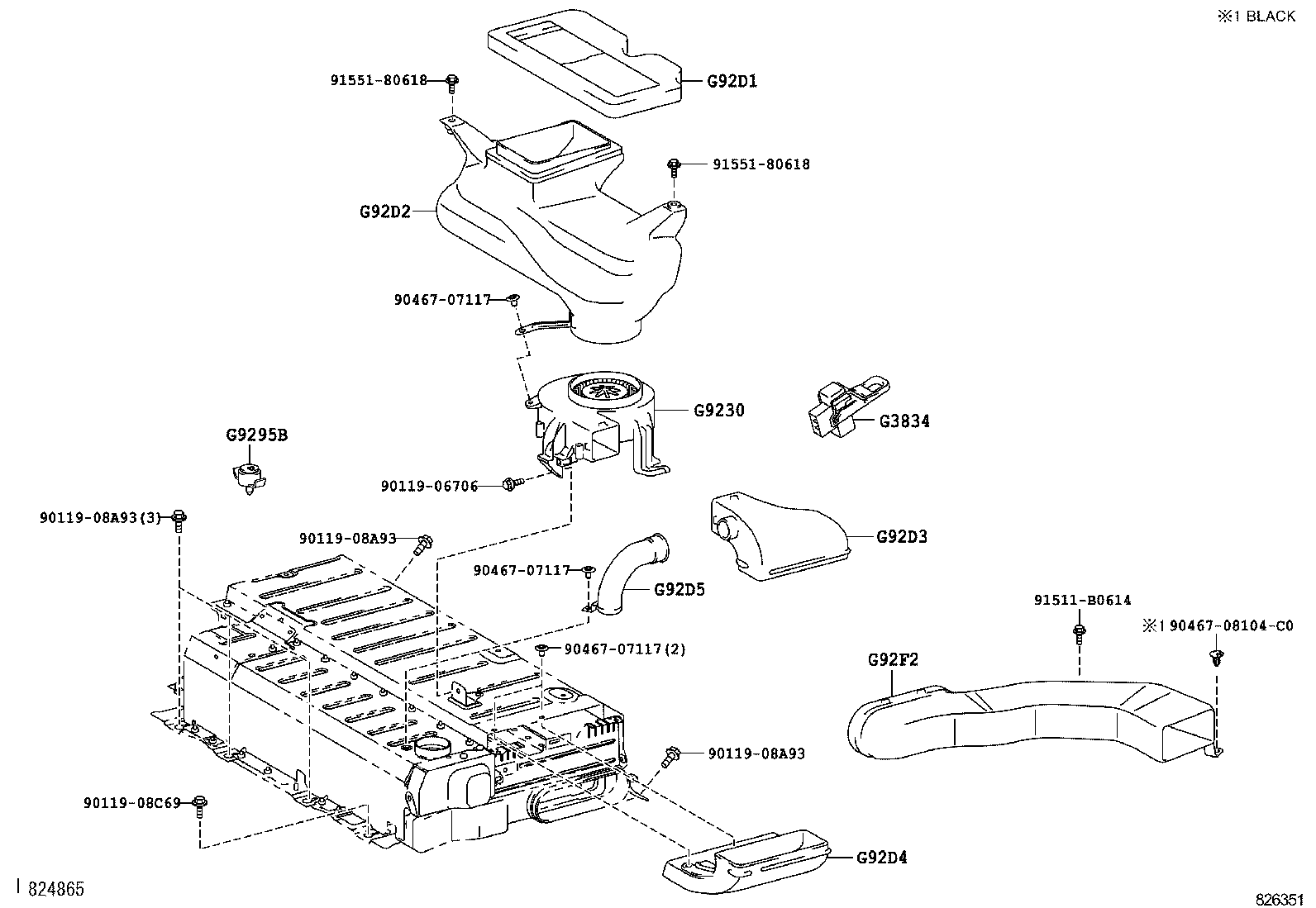  CAMRY HV JPP |  BATTERY BATTERY CABLE