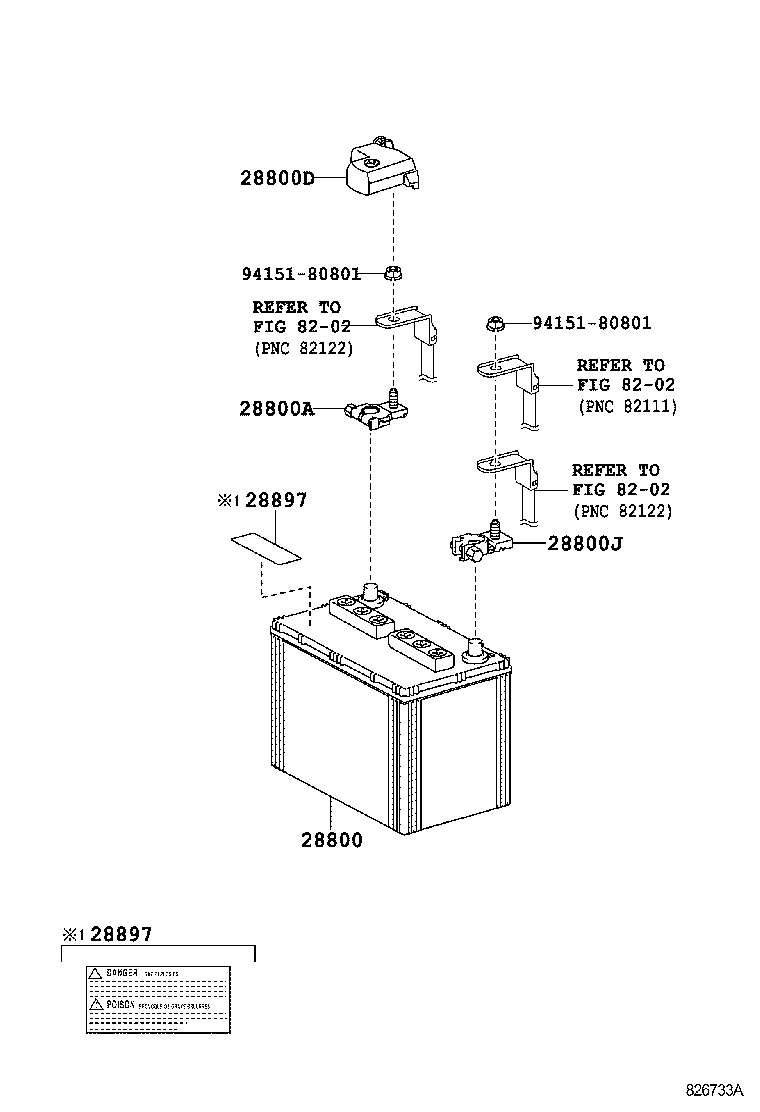  4RUNNER |  BATTERY BATTERY CABLE