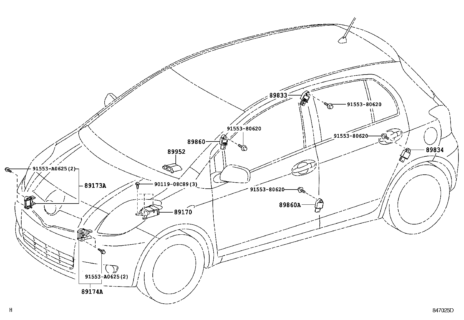  YARIS |  AIR BAG