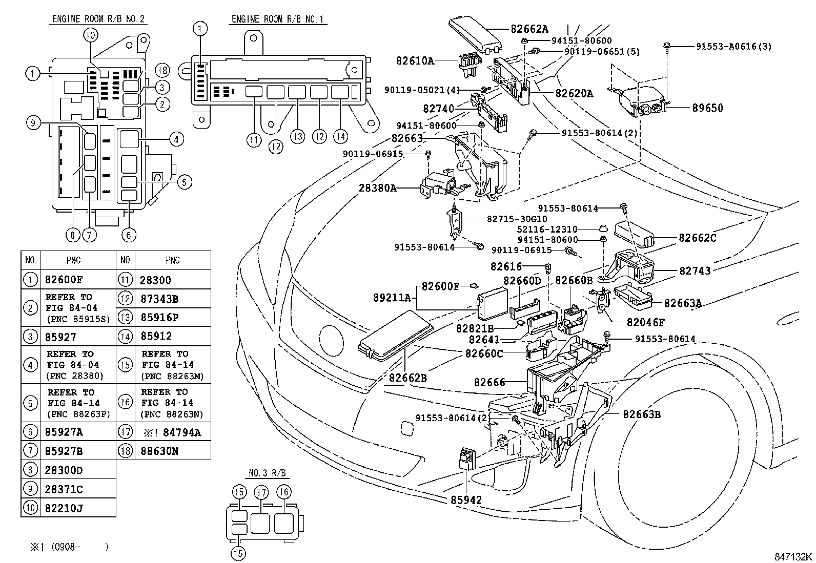  IS250 350 |  SWITCH RELAY COMPUTER