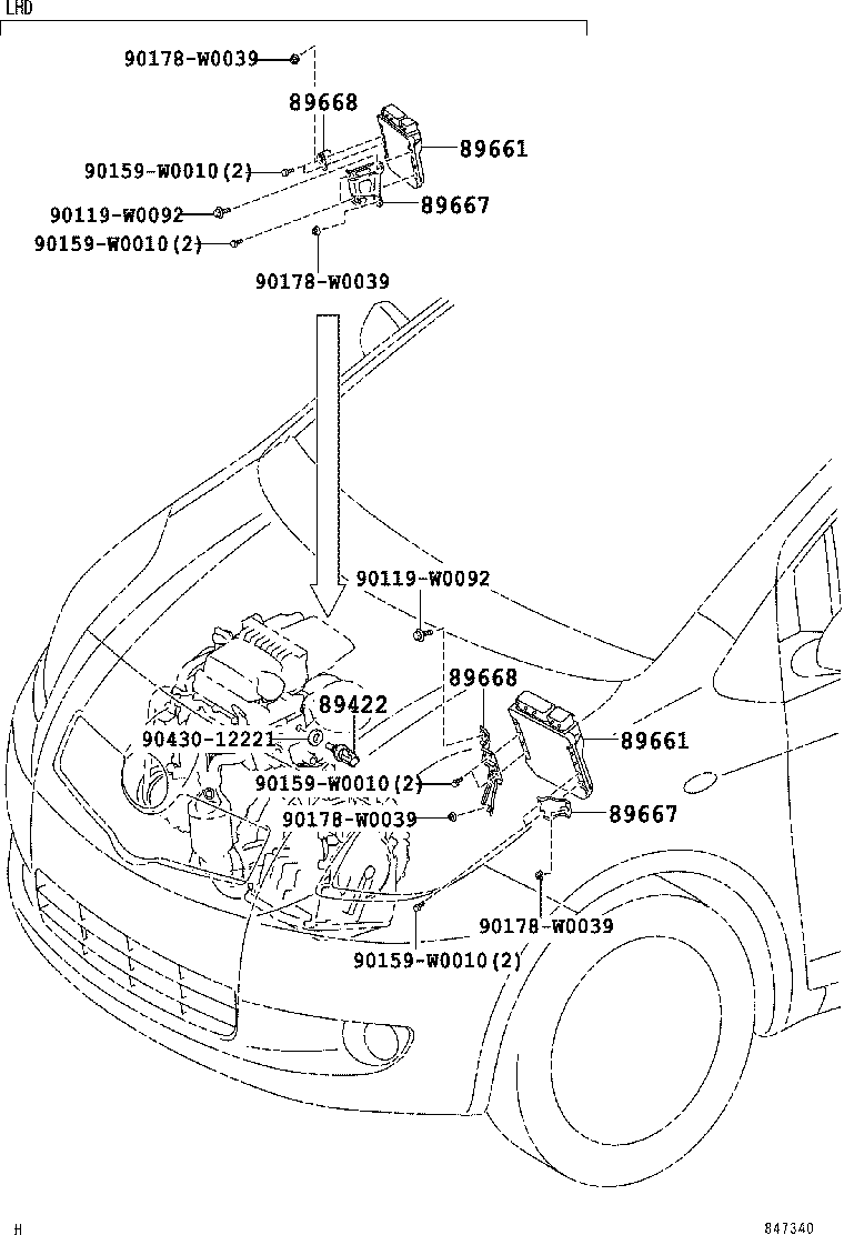  YARIS FRP |  ELECTRONIC FUEL INJECTION SYSTEM