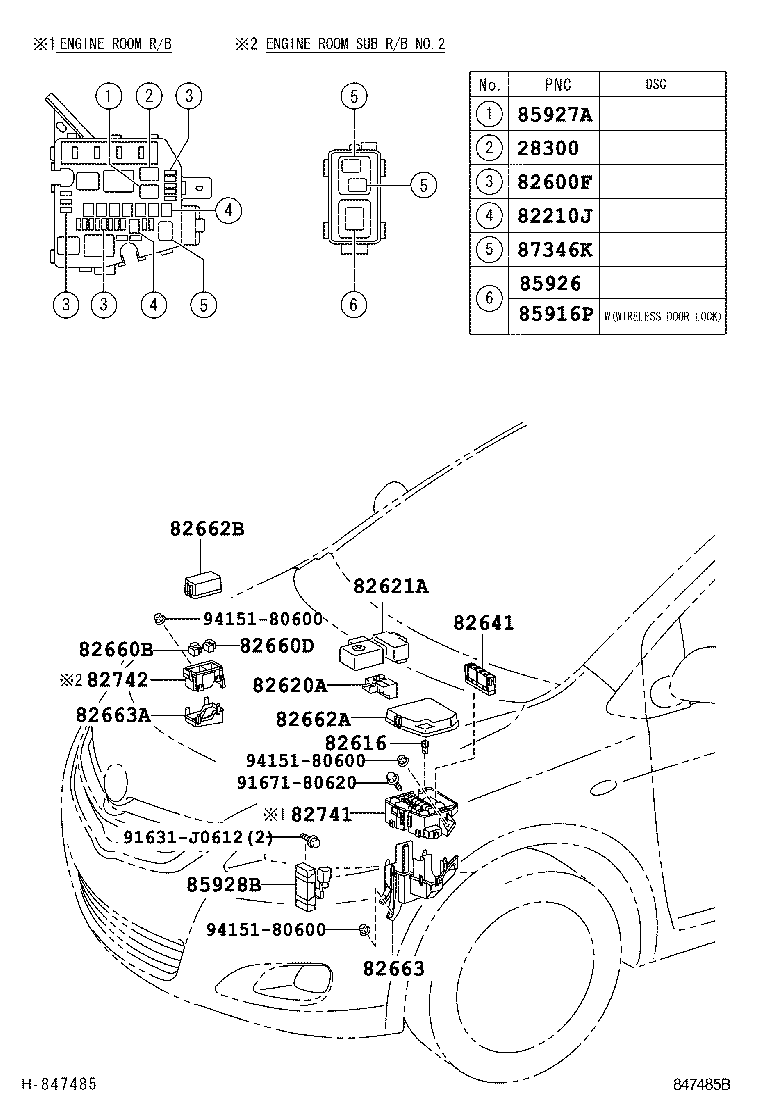  YARIS |  SWITCH RELAY COMPUTER