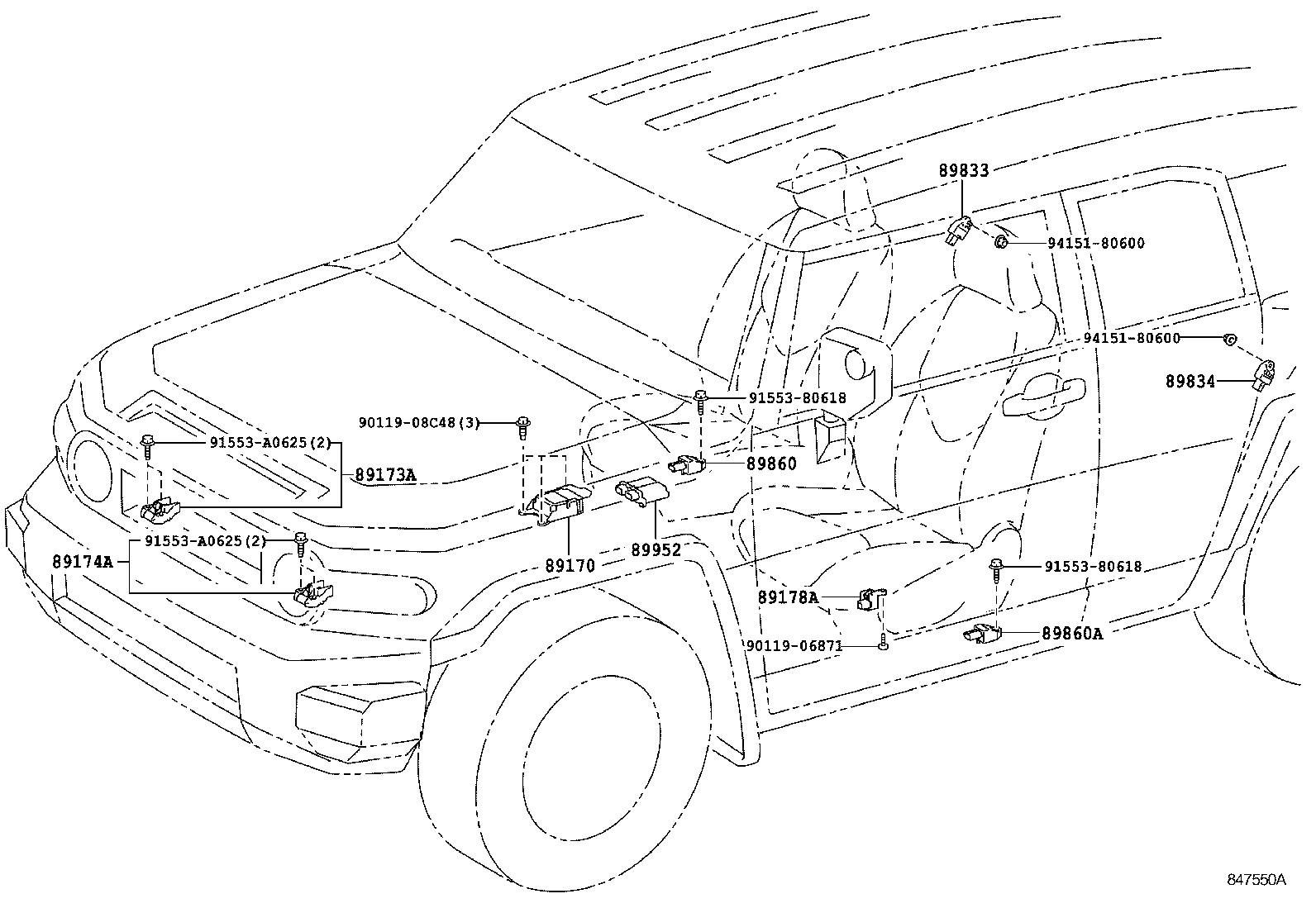  FJ CRUISER |  AIR BAG