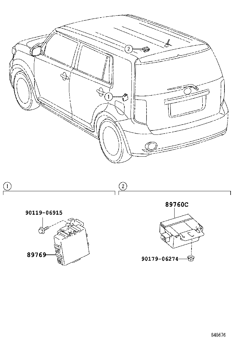  SCION XB |  TIRE PRESSURE WARNING SYSTEM