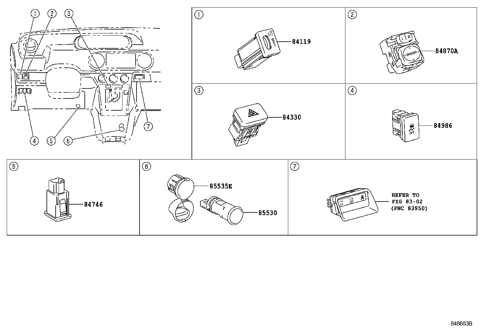  SCION XB |  SWITCH RELAY COMPUTER
