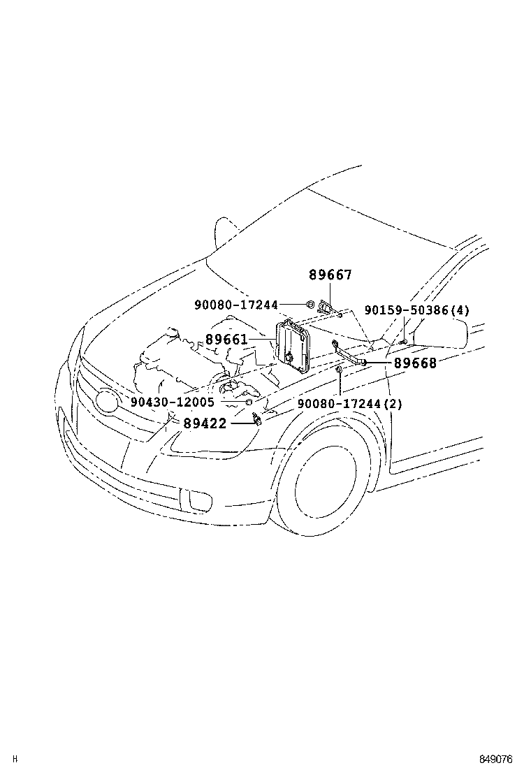  AVALON |  ELECTRONIC FUEL INJECTION SYSTEM