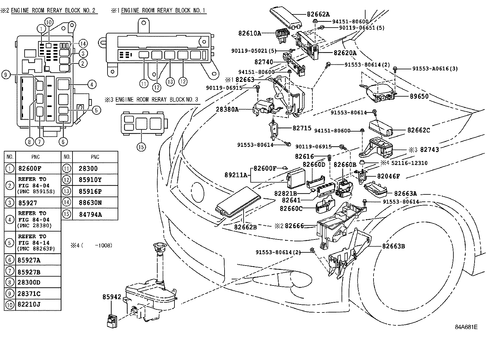  IS250C 350C |  SWITCH RELAY COMPUTER