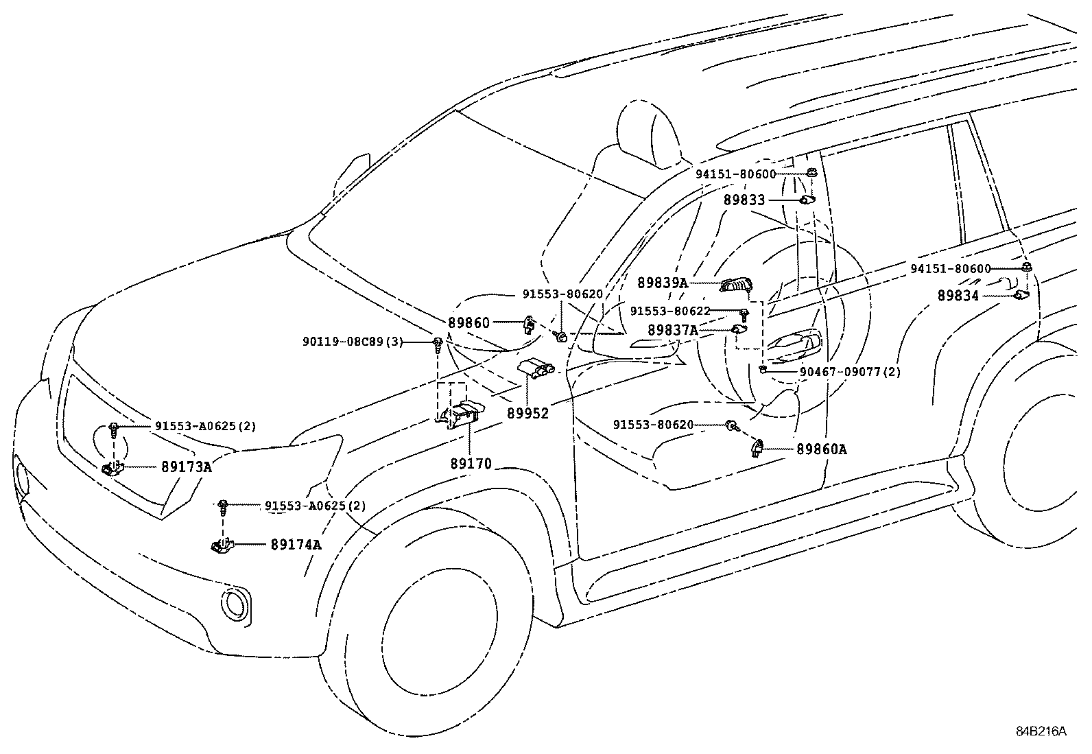  GX460 |  AIR BAG