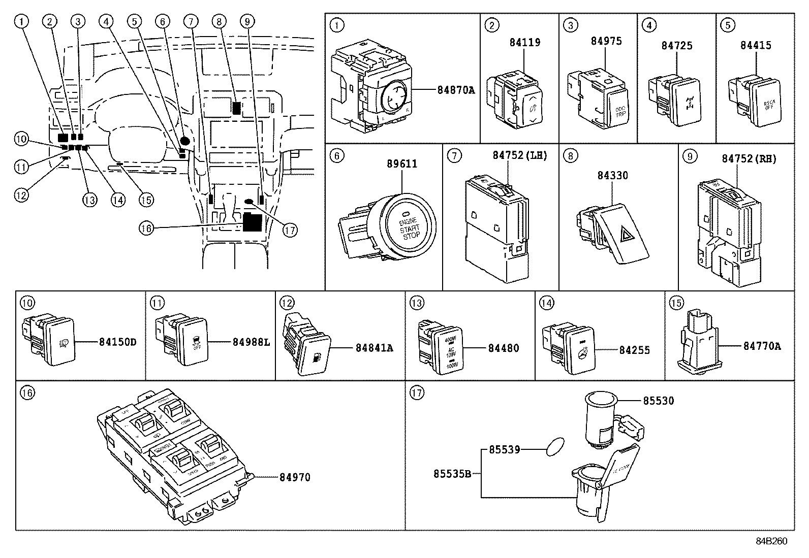  GX460 |  SWITCH RELAY COMPUTER