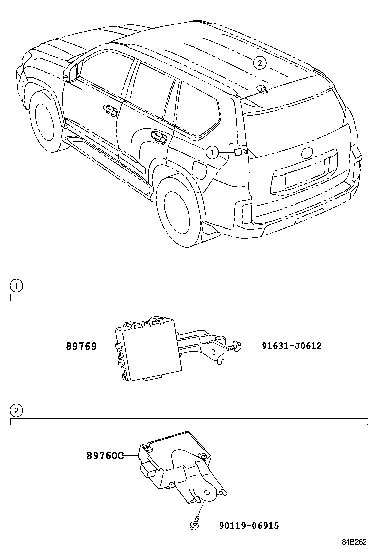  GX460 |  TIRE PRESSURE WARNING SYSTEM