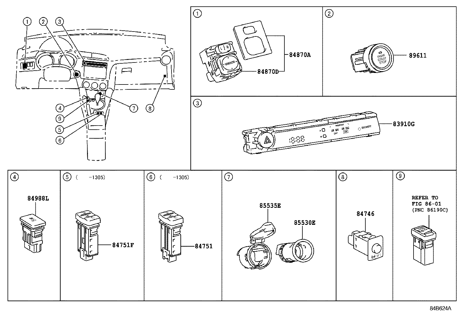  SCION TC |  SWITCH RELAY COMPUTER
