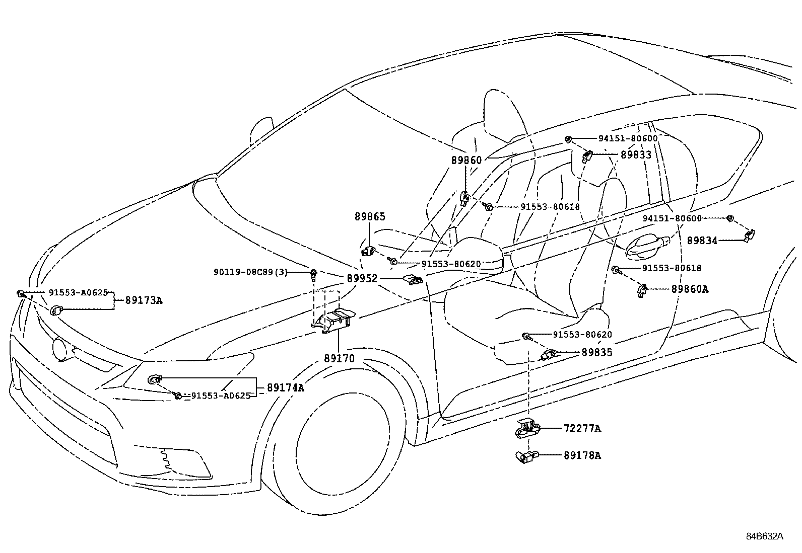  SCION TC |  AIR BAG