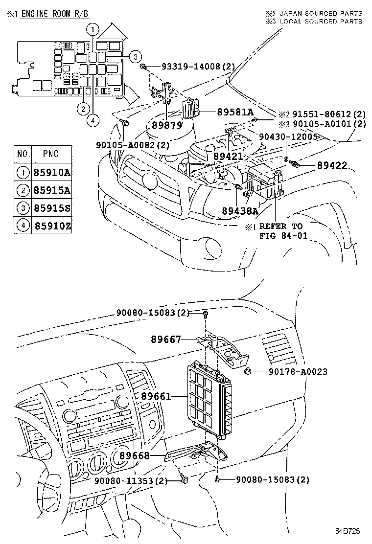  TACOMA |  ELECTRONIC FUEL INJECTION SYSTEM