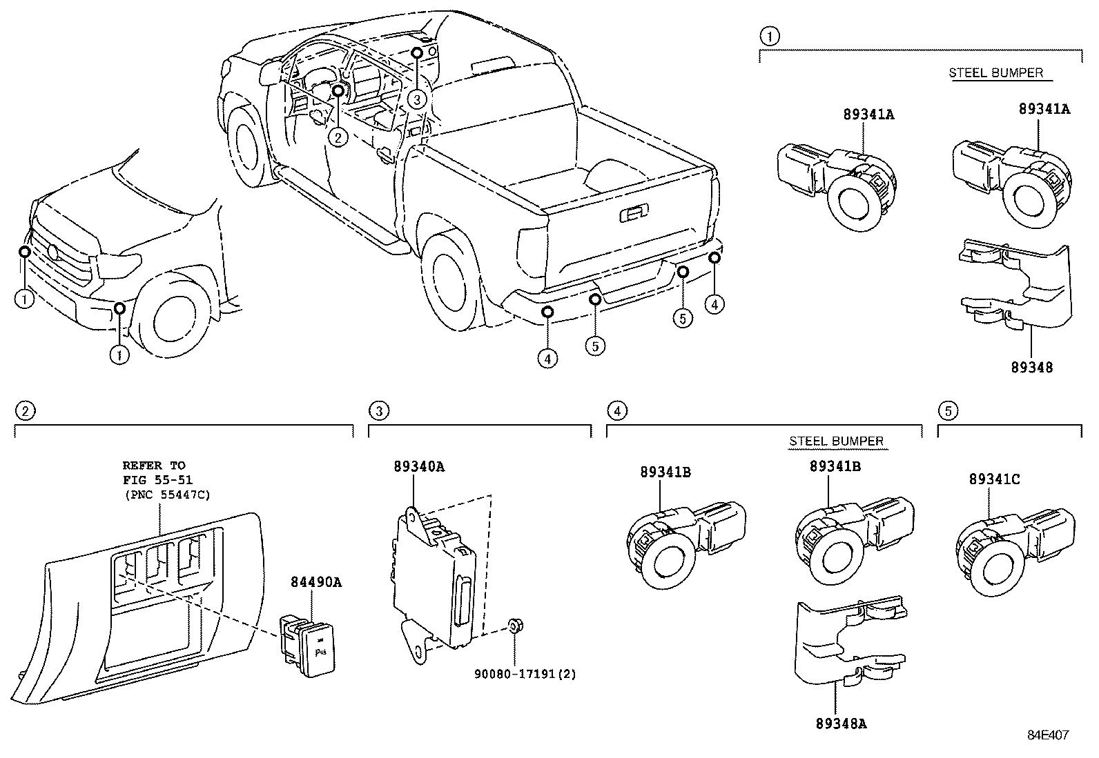  TUNDRA |  CLEARANCE BACK SONAR