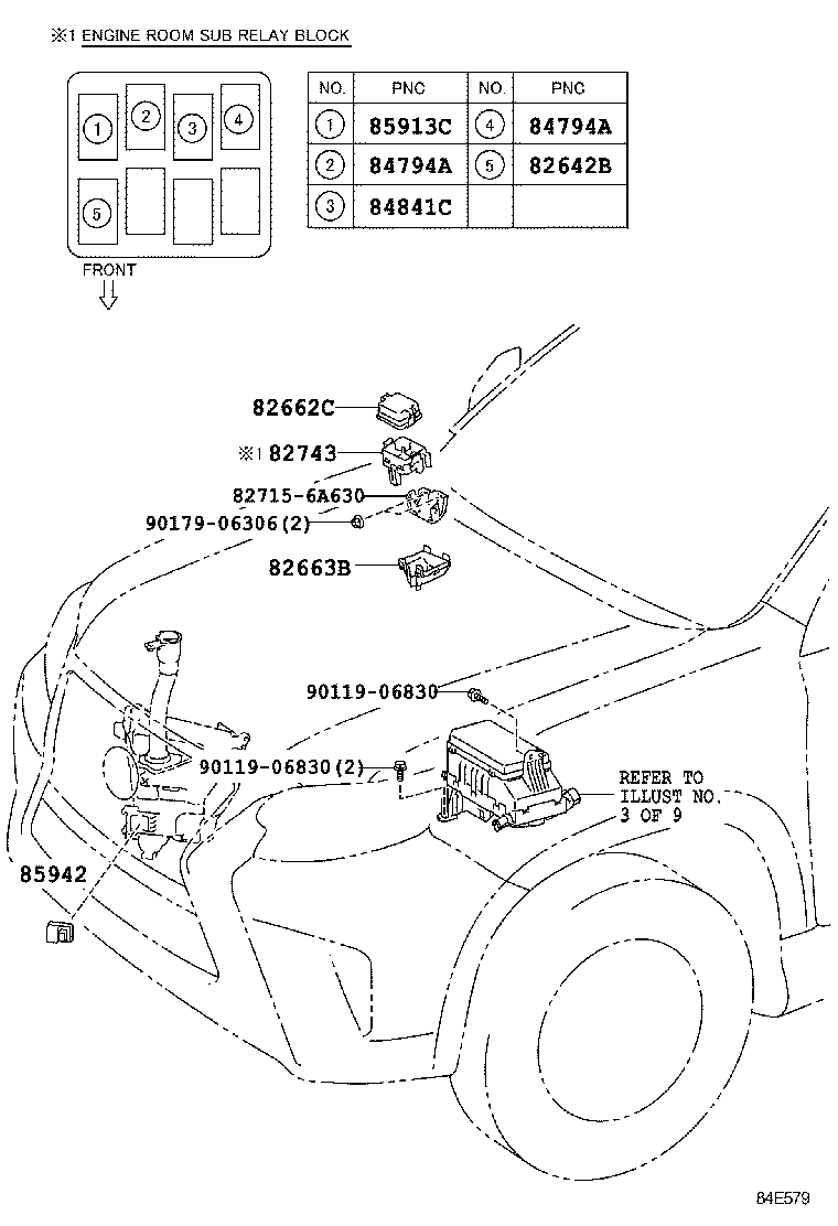  GX460 |  SWITCH RELAY COMPUTER