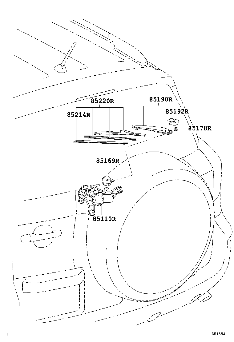  RAV4 JPP |  REAR WIPER