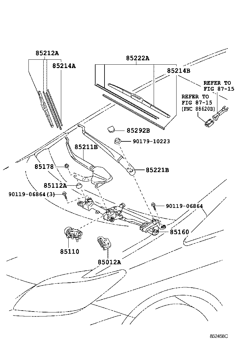 PRIUS PLUG IN HBD |  WINDSHIELD WIPER