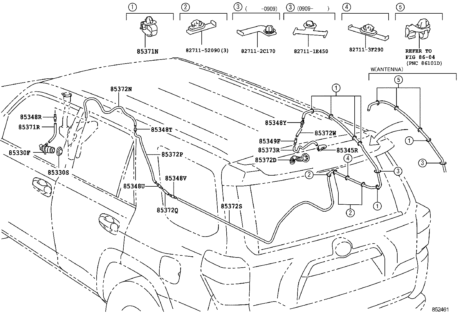  4RUNNER |  REAR WASHER