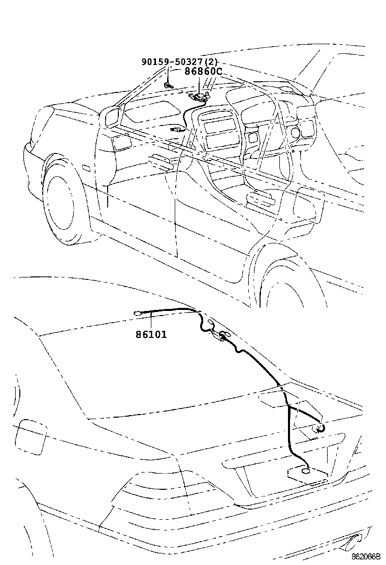  LS430 |  ANTENNA